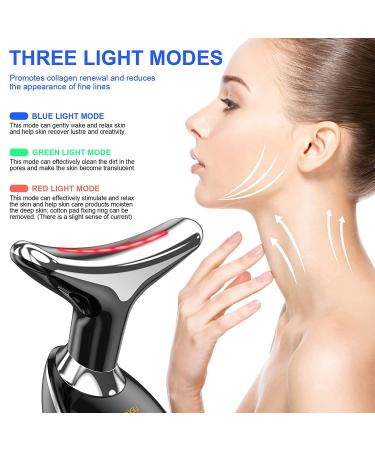 NXNIJ 3-in-1 Anti-Aging Facial Massager for Face Firming and Wrinkle Removal - Buy Online on GoSupps.com
