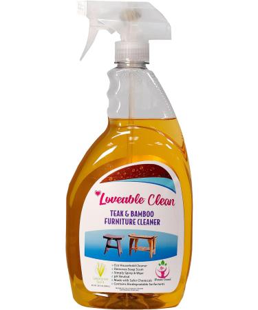EcoDecors Teak Oil & Wood Restorer - 24 oz Protective Sealer for Outdoor Furniture & Shower Stools - Premium Teak Cleaner & Stain - Buy Online on GoSupps.com