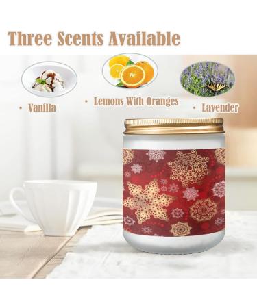 Orange Lemon Scented Candles - 7 oz Aromatherapy Jar Candles for Home | Perfect Gift Set for Women - Birthday & Christmas - Buy Online on GoSupps.com