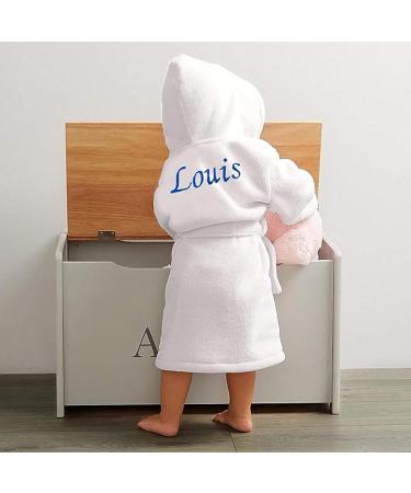 Personalized Baby Bathrobe - KDO Magic Hooded Embroidered Morning Mantle Gift (18-24 Months) - Multiple Colors - Ideal for Christmas & Birthday - Buy Online on GoSupps.com