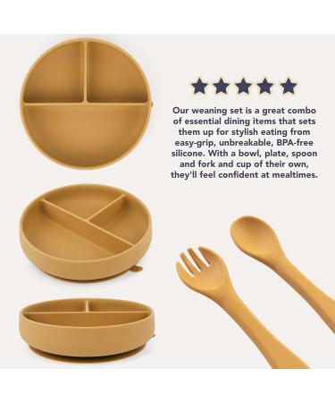 Baby Weaning Set Bay Feeding Set Newborn Essentials Baby Products (UK Company) - Buy Online on GoSupps.com