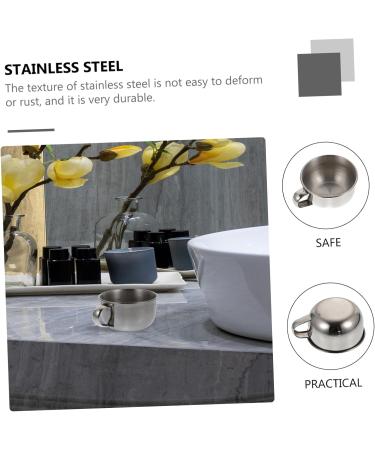 Magiclulu 7 DISCH Schrasiesifes - Long-lasting Stainless Steel Wet Shaving Bowl for Soap Bubbles - Buy Online on GoSupps.com