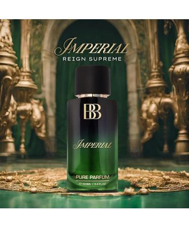 Bergamot Beaute IMPERIAL Pure Parfum | Leather Amber & Vanilla | 12+ Hrs Long Lasting Perfume for Men | Higher Concentration than Eau De Parfum 100ML - Buy Online on GoSupps.com