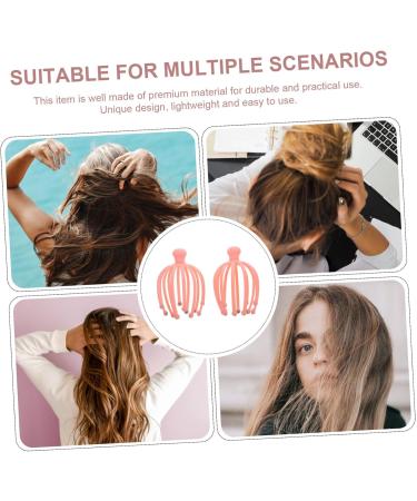 Buy TOVINANNA Head Massager - 2 STK Stainless Steel Headgear & Octopus Back Scratch Massage Device - International Shipping Available - Buy Online on GoSupps.com