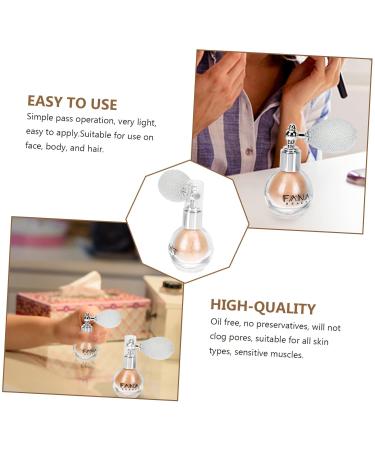 SEWACC 3 Pcs Vintage Glitter Spray Bottles for Hair & Body - Makeup Perfume & Decor - International Shipping Available - Buy Online on GoSupps.com