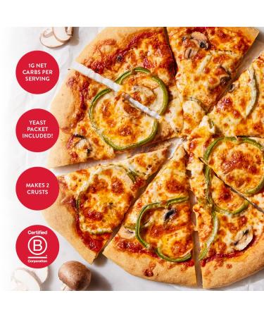 King Arthur Baking Keto Pizza Crust Mix  1g Net Carbs Per Serving  Low Carb & Keto Friendly  10.25 oz - Buy Online on GoSupps.com