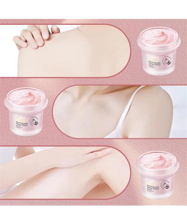 Brightening Peach Body Scrub Exfoliating Deep Cleansing Scrub Hydrating Exfoliating Body Scrub Smooth & Firming Peach Body Scrub for Body Skin - Buy Online on GoSupps.com