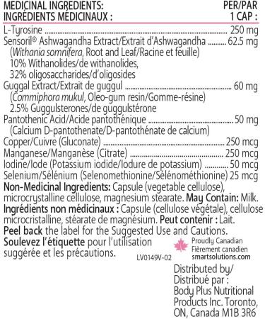 ESTROsmart - Hormone Support Supplement (120 Capsules) + Smart Solutions Thyrosmart (120 Caps) - Buy Online on GoSupps.com