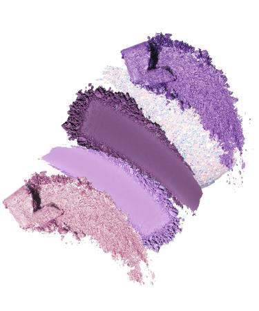 Boobeen Purple Smoky Eyeshadow Palette | 9 Shades Matte & Glitter Eye Shadow for Long-Lasting Makeup | International Shipping Available - Buy Online on GoSupps.com