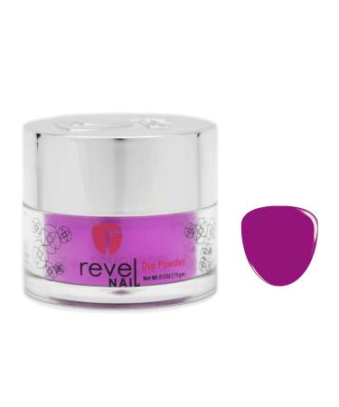 Revel Nail Dip Powder - Purple Dip Powder for Nails, Chip Resistant Dip Nail Powder with Vitamin E and Calcium, DIY Manicure Vogue