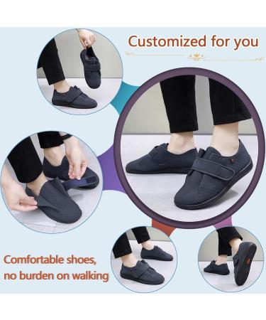 Men & Women Diabetic Shoes | Adjustable Support Footwear for Swollen Fat & Wide Feet | Arthritis & Valgus Relief - Buy Online on GoSupps.com
