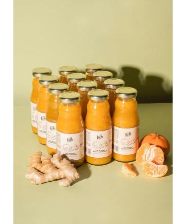 KoRo - Shot mandarine-gingembre bio - 12 x 200 ml - Vegan jus fruit pour consommation pur ou bien ajouter dans des cocktails et th s - Buy Online on GoSupps.com