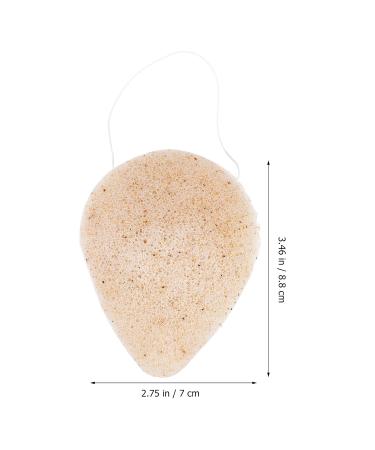 FOMIYES Konjac Sponge - 1pc Facial & Body Cleaning Sponge for Gentle Cleansing & Skin Care - Buy Online on GoSupps.com