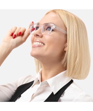 Buy X Frame Therapy Blue Light Glasses for Men & Women - Crystalith Acetate Screen Glasses - BlueBlock Blue Light Protection - Buy Online on GoSupps.com