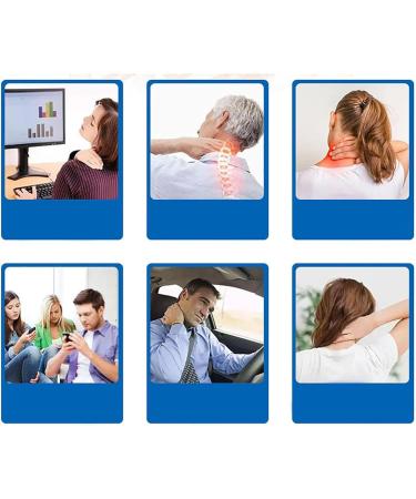 Dzpuhuojz Cervicorrect Neck Brace - Soft Neck Support for Pain Relief and Spinal Pressure, Grey - Men & Women - Buy Online on GoSupps.com