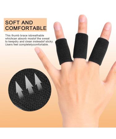 Thumb Finger Splints Set (5 pcs) & 6 Finger Immobilization Splints | Trigger Finger Protectors with Aluminum Alloy Cream & Black - Buy Online on GoSupps.com