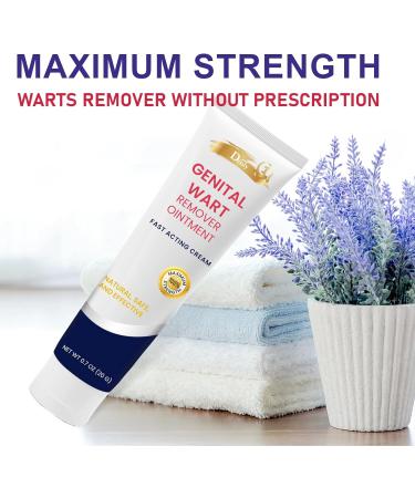 Fast Action Cream Wart Gel | Maximum Strength Wart Ointment with Salicylic Acid | Fast-Acting Treatment for Genital Warts Plantar Warts Common Warts & Corns | Buy Internationally - Buy Online on GoSupps.com