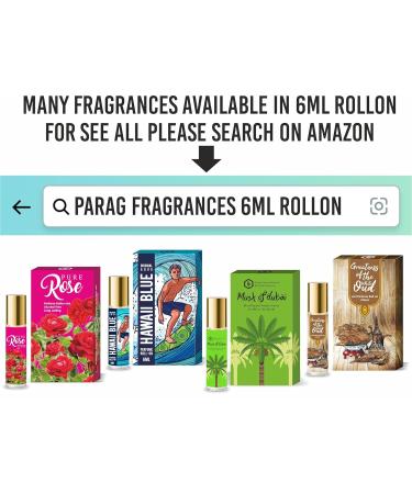 Parag Fragrances Alcohol Free & Long Lasting Attar Perfume Roll-On 6ml (Vip Men Silver) - Buy Online on GoSupps.com