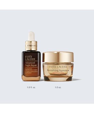 Est e Lauder Youth Keepers Unwrapped: Lift + Firm + Glow 2-Piece Skincare Gift Set | Includes Full-Size Advanced Night Repair Serum 1 Fl Oz & Revitalizing Supreme+ Moisturizer 1 Ounce - Buy Online on GoSupps.com