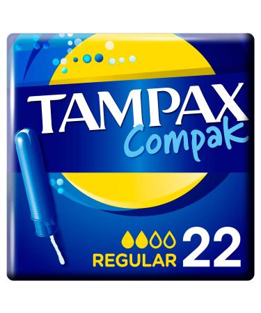 Tampax Compak Regular 22 and.