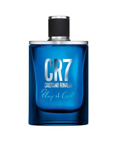 Cristiano Ronaldo - CR7 Play It Cool - Men's Eau de Toilette Spray - Fresh Spicy & Aromatic Fragrance With Notes of Bergamot Cardamom & Amber - 1.7oz Amber Amber 1.7 Fl Oz (Pack of 1)