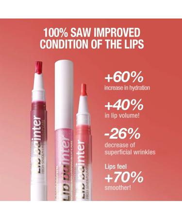 Buy 2 in 1 Pink Lip Gloss & Lip Plumper - Vegan Shimmer Lip Oil for Women & Girls | Long-Lasting Moisturizing Lip Balm - Buy Online on GoSupps.com