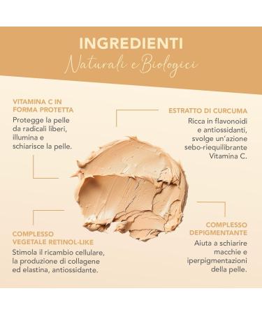  Optima Naturals Illuminating mask with organic gold clay for mature and combination skin 50 ml - Buy Online on GoSupps.com