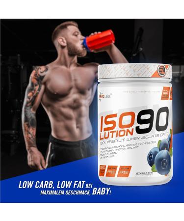 EVOLABS Insulation-90 Whey Protein Powder | Build Muscle with Amino Acids & Digestive Enzymes | Low Lactose 1000g Vanilla Cherry Ice Cream - Buy Online on GoSupps.com