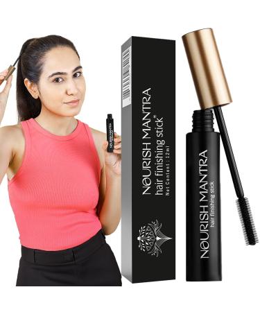 NOURISH MANTRA Hair Finishing Stick Gel Your Go-To Hair Fixer Non-Greasy And Non-Sticky Does Not Leaves A White Cast A Must-Have Hair Accessory For Unisex 12 Ml Pack of 1