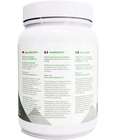  Pure Health Pure Collagen: Bovine Peptides Hydrolyzed Collagen Protein Powder 100% Grazing | No Hormones or Steroids | No Flavor & Dissolves | 20g Protein | Paleo Keto Bulletproof | 16oz - Buy Online on GoSupps.com