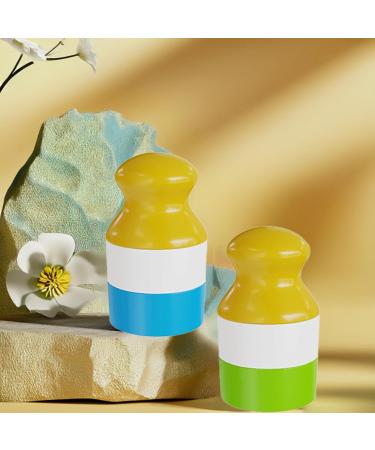 2Pcs Sunscreen Applicator Refillable Roll On Sunscreen Applicator sunscreen applicator for kids and Adults Travel Bottle Sunscreen Roller Applicator Replaceable for Sunscreen Applicator (Green+Blue) - Buy Online on GoSupps.com