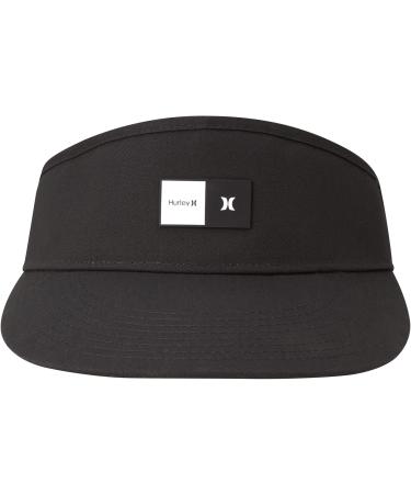 Hurley Men's M Double Up Visor Beanie - Black One Size | Stylish & Comfortable Winter Hat for Men - International Shipping Available - Buy Online on GoSupps.com