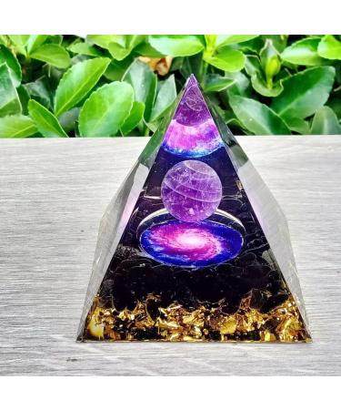 Ycyingcheng Healing Crystals Tower Energy Quartz Pyramid - 6cm | Positive Energy Generator for Meditation, Chakra Balance & Protection - Buy Online on GoSupps.com