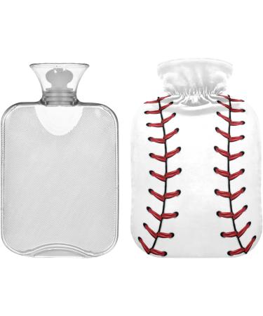 Softball Baseball Hot Water Bottle | 1L Pain Relief & Hand/Foot Warmer for Menstrual Cramps - Buy Online on GoSupps.com