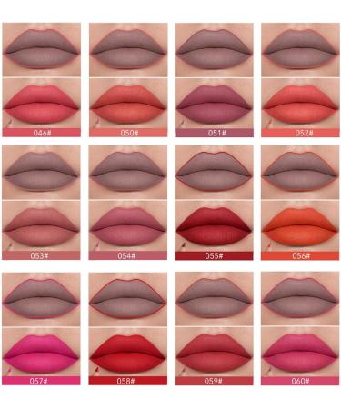 Lip Liner Pencil 12 Colors with Silky Texture Smudge-Proof for Lip Makeup - Pencil for - for Women Friends Family Sister and Girlfriend Dates and Parties - Buy Online on GoSupps.com