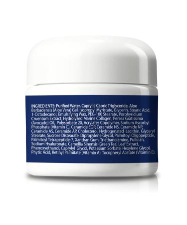 Pro Derma Anti-Wrinkle Cream - Firming Eye Gel & Face Cream with Peptides | 2 Month Supply - Best Anti-Aging Solution - Buy Online on GoSupps.com
