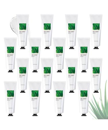 16PCS Pure Aloe Vera Gel for Face Moisturizing Organic Vera Gel Travel Size After Sun lotion for Face Skin Hair Natural Hydrating Aftersun Cream Refreshing Body Aloe Moisturizer for After Sun Care