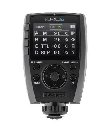 Westcott FJ-X3 M Universal Wireless Flash Trigger with Multi-Brand Camera Mount (Compatible with Canon, Sony, Nikon, Fuji, Panasonic, & Olympus Cameras)