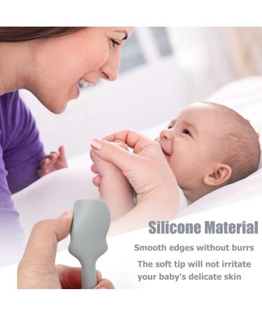 Baby Diaper Cream Spatula 3 Pack Baby Diaper Brush Baby Cream Applicator Silicone Diaper Cream Spatulas Brush for Newborn Baby - Buy Online on GoSupps.com