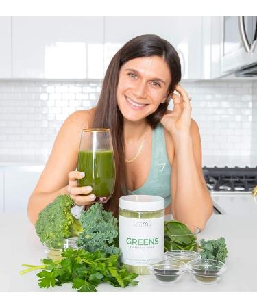 Teami Greens Superfood Powder - Immune Support & Super Green Veggie Ingredients - Buy Online on GoSupps.com