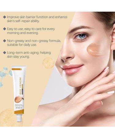 Bee Venom Wrinkle Cream Wrinkle Removal Cream Erases lines and wrinkles Softly moisturizes and hydrates skin Promotes collagen production For face and neck - Buy Online on GoSupps.com