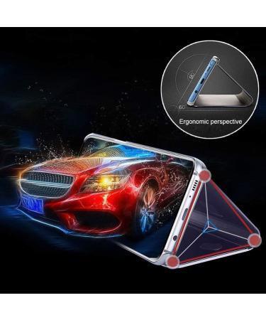 Buy Suhctup Compatible Samsung Galaxy S6 Mirror Cover | Clear View Protective Case - Stylish Metallic & Leather Design - Buy Online on GoSupps.com