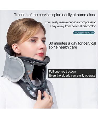 Safwel Naked Cervical Traction Device Relief for Neck & Shoulder Pain Strains & Tensions | International Shipping Available - Buy Online on GoSupps.com