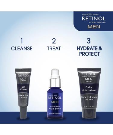 Men's Retinol Daily Moisturizer | Anti-Aging Benefits & Deep Hydration for Younger-Looking Skin - Buy Online on GoSupps.com