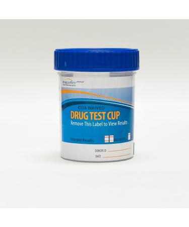 DrugConfirm 12-Panel Urine Test Cup with 80-Hour EtG Alcohol Detection (25 Tests) - Buy Online on GoSupps.com
