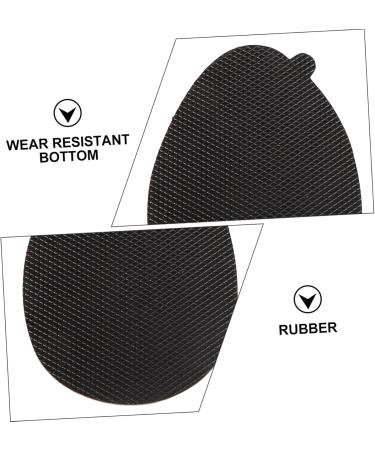 FRCOLOR 20pcs Self-Adhesive Shoe Grip Insoles for High Heels | Skid Proof Forefoot Pads | Women's Rubber Sole Stickers - Buy Online on GoSupps.com