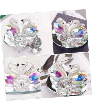 1pc Nail Art Crystal Cup Dapping Dish for Nails Dappen Nail Care Tools Manicure Glass Cup Nail Powder Mixing Cup Nail Art with Cap Glass Dapping Acrylic Crystal Dish - Buy Online on GoSupps.com
