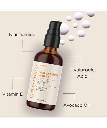 InstaNatural Niacinamide Serum 2 fl oz - Brightening & Hydrating Skin Solution - Buy Online on GoSupps.com