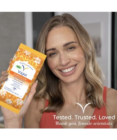 Vagisil Scentsitive Scents Daily Feminine Wipes - Gynecologist Tested Citrus Paradise 20 Intimate Wipes in Resealable Pouch (1 Pack) - Shop Internationally Now - Buy Online on GoSupps.com