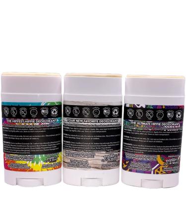 Buy Frankie and Myrrh Natural Deodorant Patchouli Trio - Organic Patchouli Livin the Wood Life & Hippie Go Lucky | International Shipping Available - Buy Online on GoSupps.com